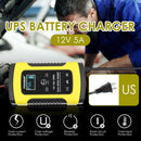 12V LCD Display Smart Car Motorcycle Battery Charger Auto Pulse Repair US A