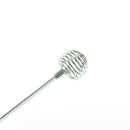 1pc Stainless Steel Spiral Honey Stirring Rod Mixing Sticks Honey Mixing SpoonJR