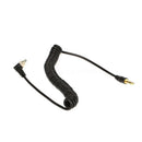 3.5mm to Male PC Flash Sync Cable Screw Lock for Trigger Studio Light  MO