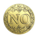 Yes / No Bronze Decision Commemorative Coin Gift Collection