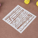 Bamboo Plastic Cake Stencils Template Buttercream Spray Mold Mould DIY Tool