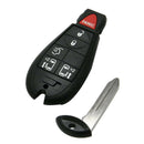 Car Remotes 6 Button Key Fob Compatible for Chrysler Town Country 2008-2015 X3J1