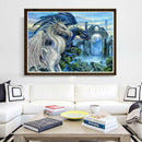 Dragon 5D Diamond Painting DIY Needlework Cross Stitch Set Rhinestone Art