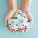 50pcs Magic Disposable Compressed Face Towel Washcloth Travel Outdoor Tow OUP