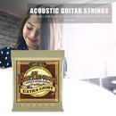 2006 Earthwood 80/20 Acoustic Guitar Strings Music Instrument Parts 10-50