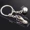Creative mini sneakers soccer football key ring keyring keychain pendant gift  Z