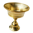 Handmade Ghee Lamp Holder Buddhism Oil Lamp Candle Holder Decor Dia  76mm