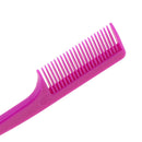 Edge Control Brush Eyelash Trimming Grooming Comb for Fly-aways Purple