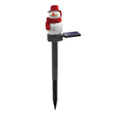 Christmas Solar Snowman Ground Lamp Garden Lawn Light Outdoor Lighting (B)