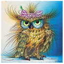 DIY 5D Diamond Animal Painting Cross Stitch Needlework Craft Home Decor 30x30cm