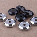 4x 64mm OD 60mm ID Wheel Center Cap Fit for PF01 Custom Ralliart RA04 JDM Wheels