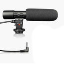 Interview Microphone Condenser Mic for DSLR Camera Photography 3.5mm Jack