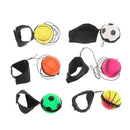 60mm Bouncy Wrist Band Ball Elastic Rubber Ball Wrist Bounce Ball M&O