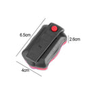 Waterproof 5LED Bicycle Tail Light Rear Warning Lamp for Night Bike Cycling A