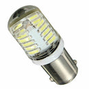 2X DC 12V BA9S T11 T4W 3014 LED 24-SMD Car Side Light Bulbs Interior Lamps White