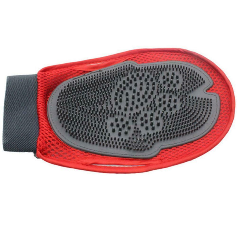 Pet Cat Glove Grooming Brush Silicone Massage Hair Removal Mitten Accessory