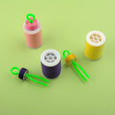 82x Sewing Line Thread Spool Set Prewound Bobbin Cotton Reel Needle Portable Kit