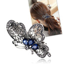 Women Chic Crystal Rhinestone Butterfly Hair Clip Hairpin Hairclip Accessories