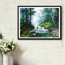 Forest River DIY Full Drill Diamond Painting Embroidery Cross Stitch Mosaic