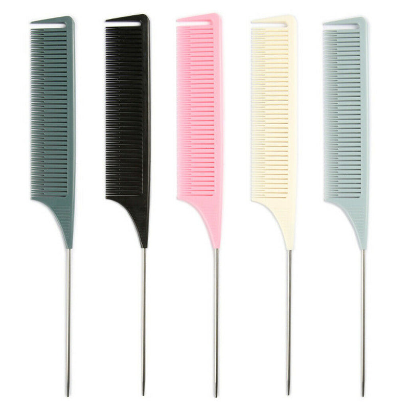 ABS Sectioning Weave Highlighting Foiling Hair Comb for Salon Styling Dyeing