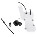 Gas Fuel Tank W/Fuel Line Filter Kit Replacement For