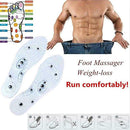 1 Pair Unisex Breathable 8-magnet Therapy Acupoint Magnetotherapy Insoles