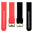 2 Pieces Universal 20mm Width Sweatproof Silicone Watch Band Replacement,