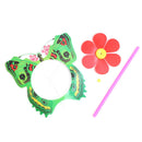 Lovely Cartoon Handmade Windmill Wind Spinner Kids Toys Yard Garden Decor3 Gw