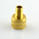 External Brass Tire Valve Adaptor, Universal Tube Pump Tools for Car Bicycle