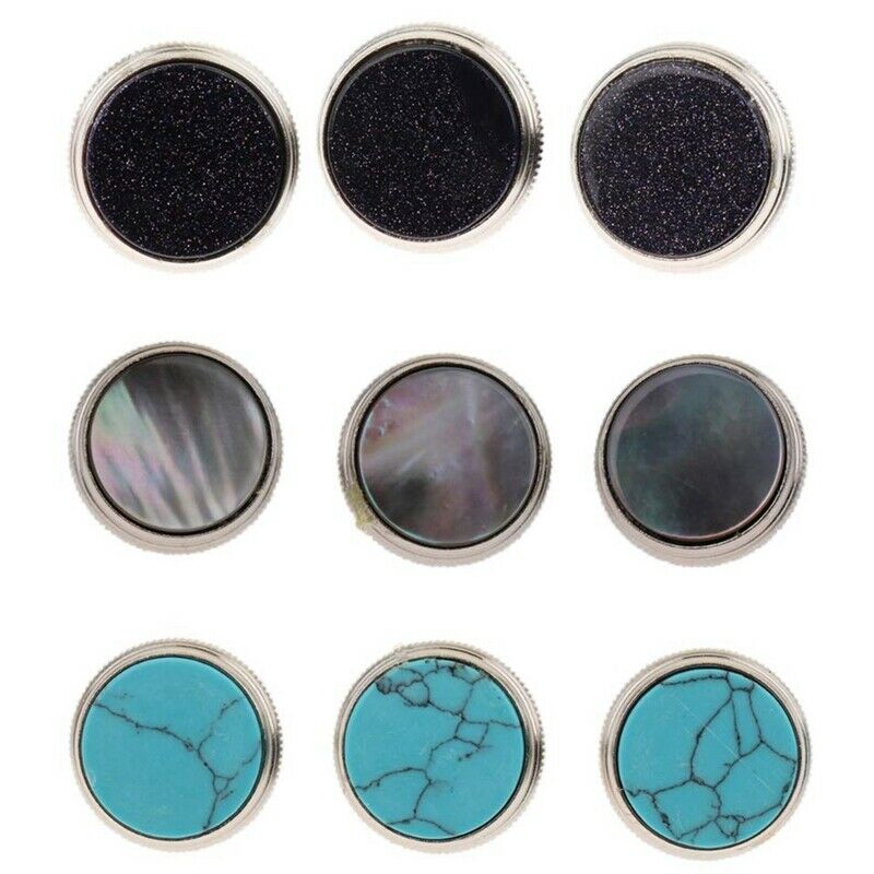 3 Pcs Trumpet Finger Buttons Valve Finger Trumpet Cap Screw Cover for Music
