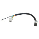 7-Line modified motorcycle led digital gear indicator shift lever sensor-red FT