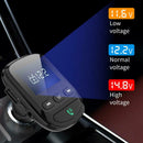 BT06 LCD Bluetooth FM Transmitter Car Kit MP3 Player QC3.0 USB Charger