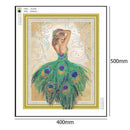 5D DIY Special-shaped Diamond Painting Beauty Cross Stitch Set Embroidery