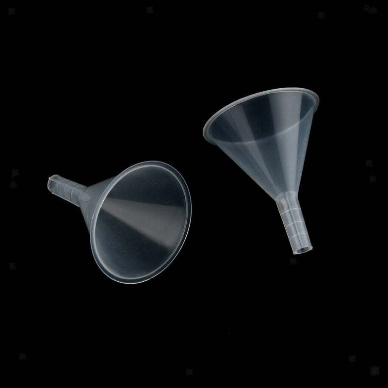 2pcs 60mm Mouth Short Stem Refueling Funnel For Oil