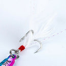 5Pcs/Lot 30G/6.5Cm Metal Fishing Lure Spoon Jig Lure Spinner Bait Fishing T