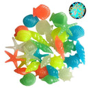 10Pcs/Bag Aquarium Glow In The Dark Small Stone Fish Landscape Kits! Decor U5T2
