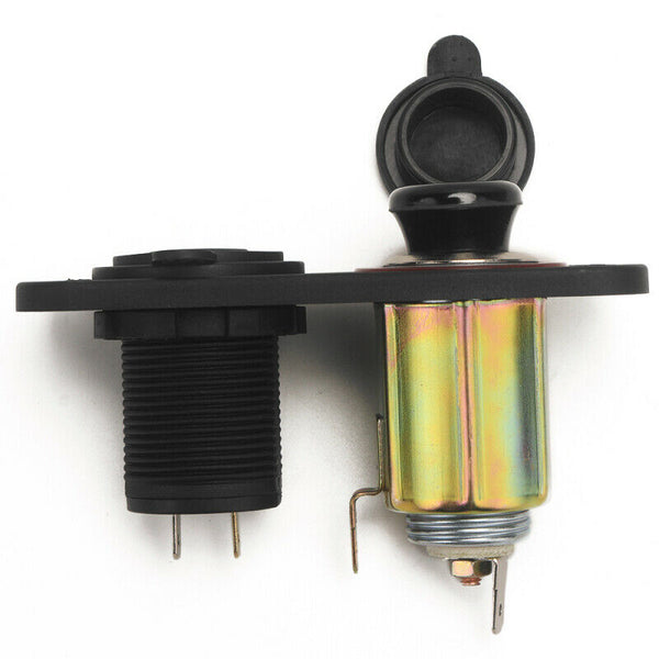 12V Dual USB 3.1A Car Charger Power Socket LED Rocker Switch Panel