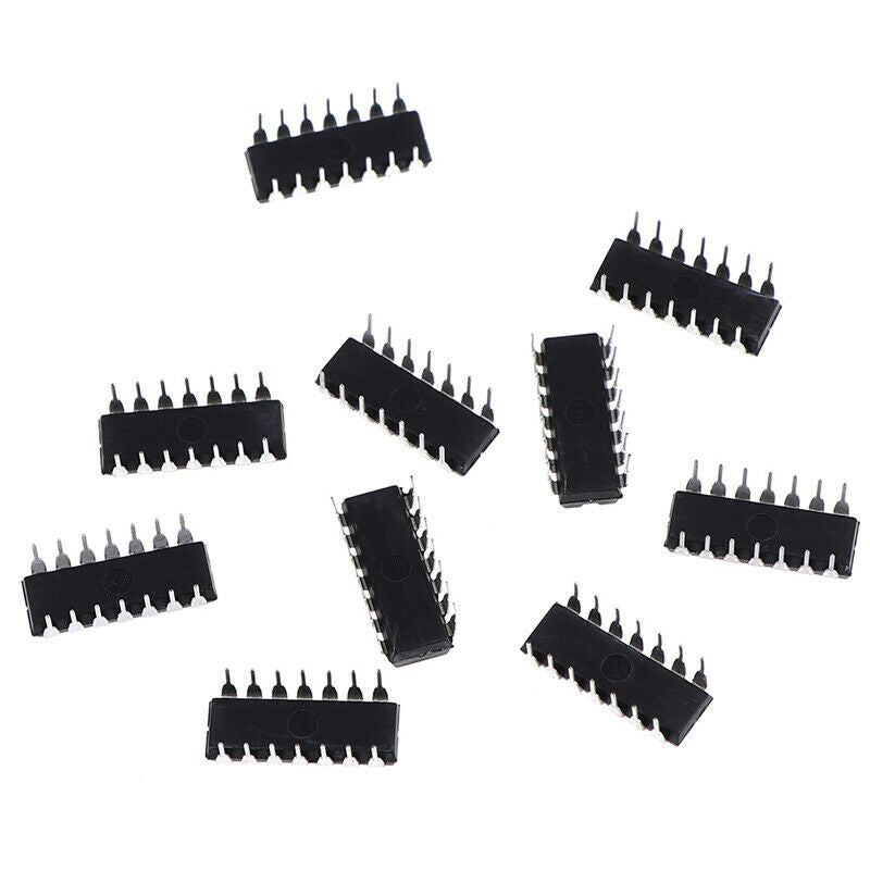 10 PCS TL084CN Inline DIP-14 Quad Operational Amplifier JFET Linear Buffer U Ew