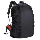 Hiking Bag Rain Cover Waterproof Dustproof Backpack Case (35L)(Black) A