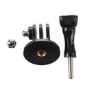 5X(Tripod Adapter + Screw + Nut for Gopro Hero 1/2/3 ST-56 Black HOT Q6K7)