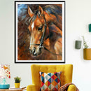DIY Full Drill Diamond Painting Horse Cross Stitch Embroidery Needlework