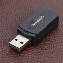 Wireless Stereo Audio Receiver Bluetooth A2DP Transmitter Adapter for AUX Device