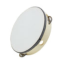8'' For Kids Wooden Ring Round Musical Tambourine Drum Educational