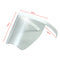 Large Full Face Shield Goggles Clear Lens Sunglasses Flat Top Wrap Visor White
