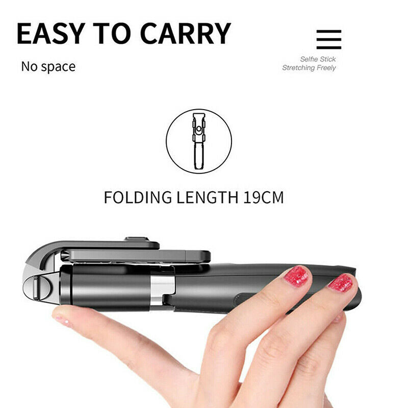 3 in 1 Wireless Selfie Stick Mobile Phone Extendable Telescopic Tripod Monopod