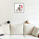 5D DIY Diamond Painting Riding Love Girl Cross Stitch Embroidery Mosaic Kit