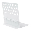 White New Creative Metal Bookends with Pen Holder Desk Organizer Stand Offi