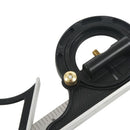 Combination Square Set Angle Finder & Protractor Spirit Level Aluminum Allo