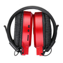 Sport MP3 Player SH-S1 Red Headset FM Radio Foldable Wireless Headphone TF