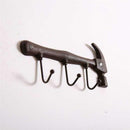 Wall Hook Archaistic Hammer Shape Hanger American Industrial Style Rack 3 H Z8U5